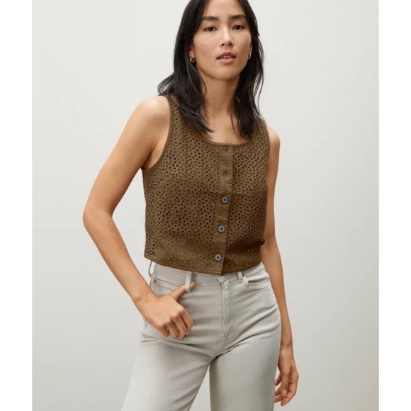 Everlane Tops - Everlane Eyelet Top